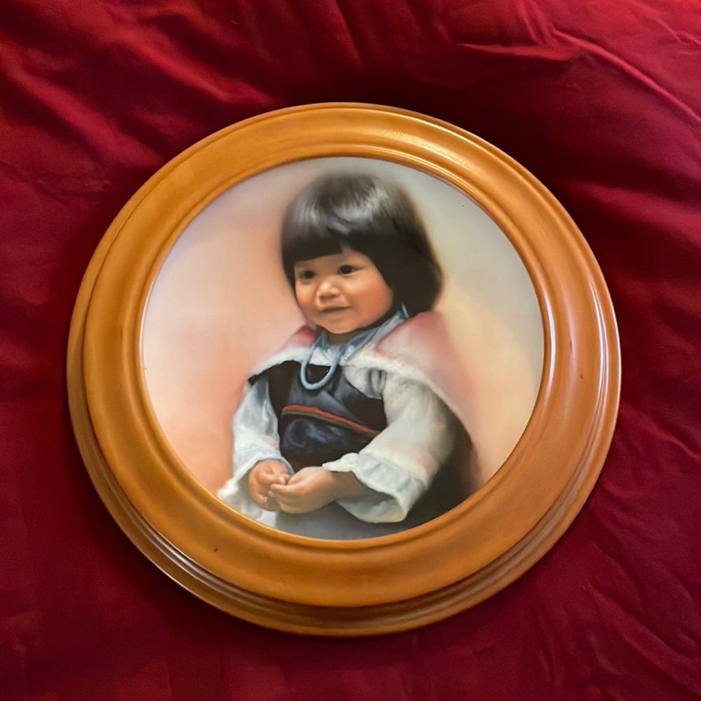 Doulton Children of the Pueblo plate